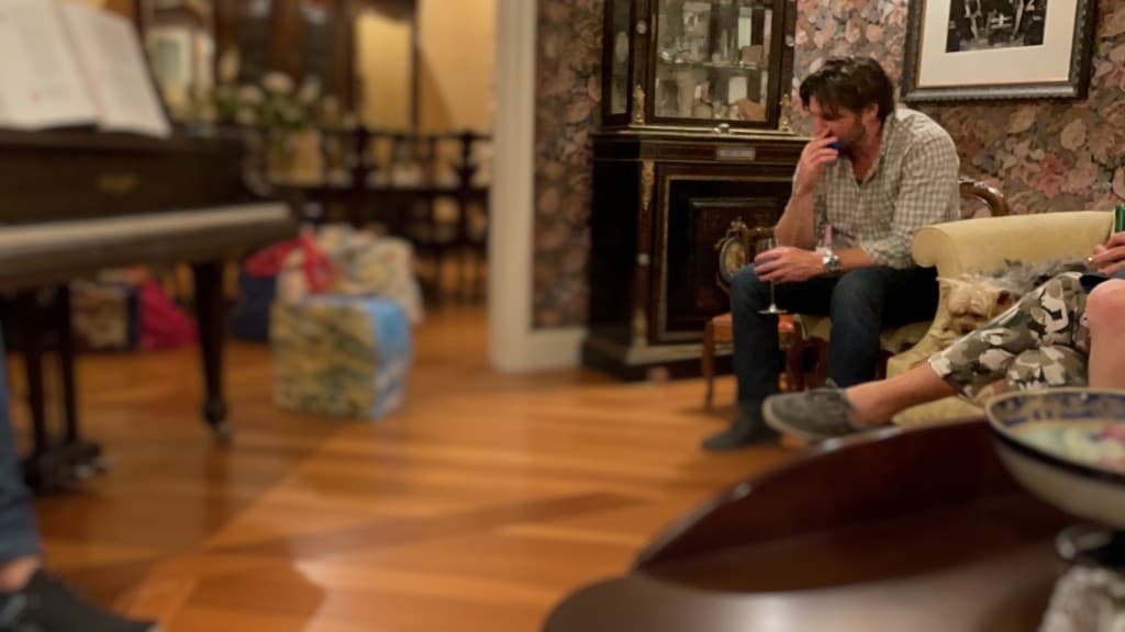 Dr. Forrest Beau Swann in a quiet, reflective moment