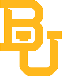 Baylor University interlocking BU logo